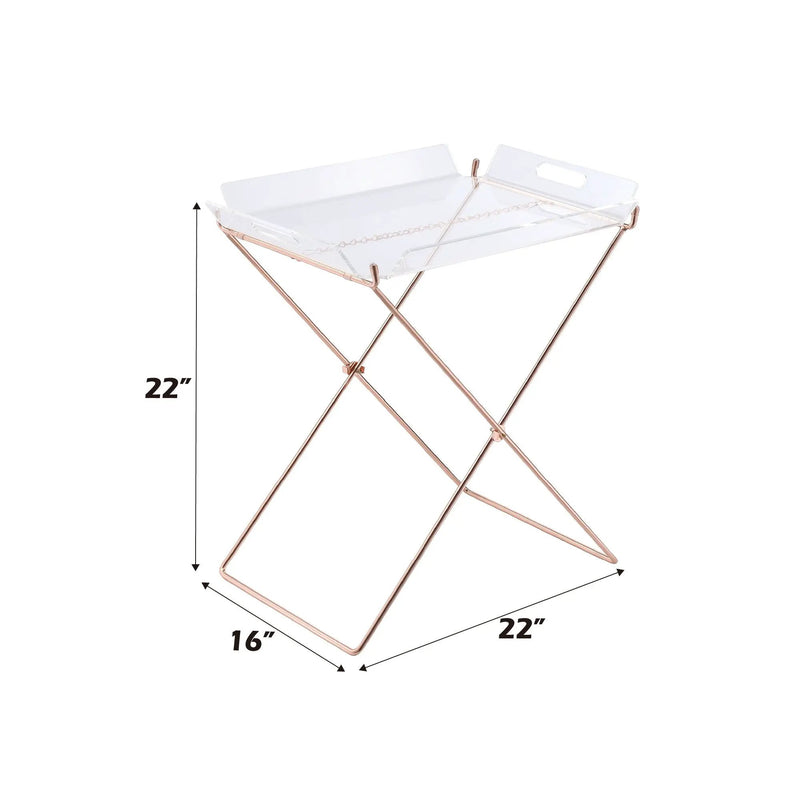Cercie - Tray Table - Clear by HouseOfZazla