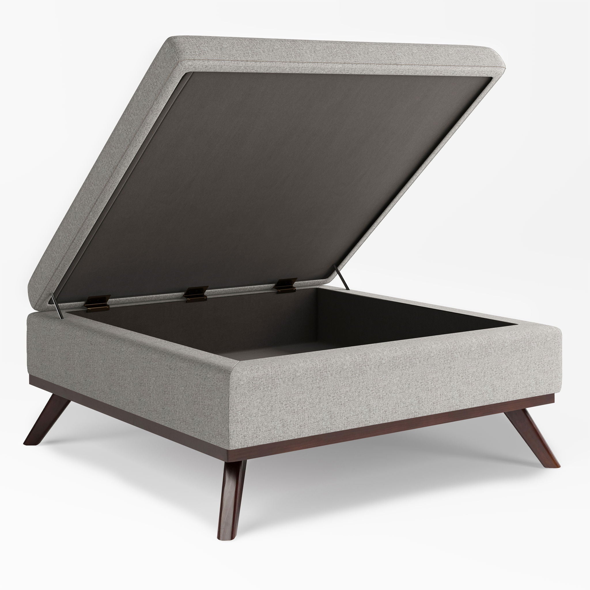 Owen - Multifunctional Square Coffee Table Storage Ottoman by HouseOfZazla