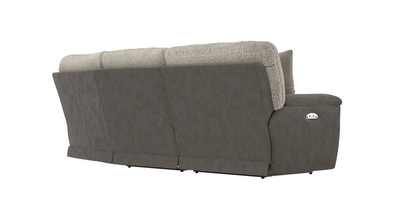 Rendezvous - 5 Piece Modular Sectional With 3 Reclining Seats - Umber by Unique Piece Furniture