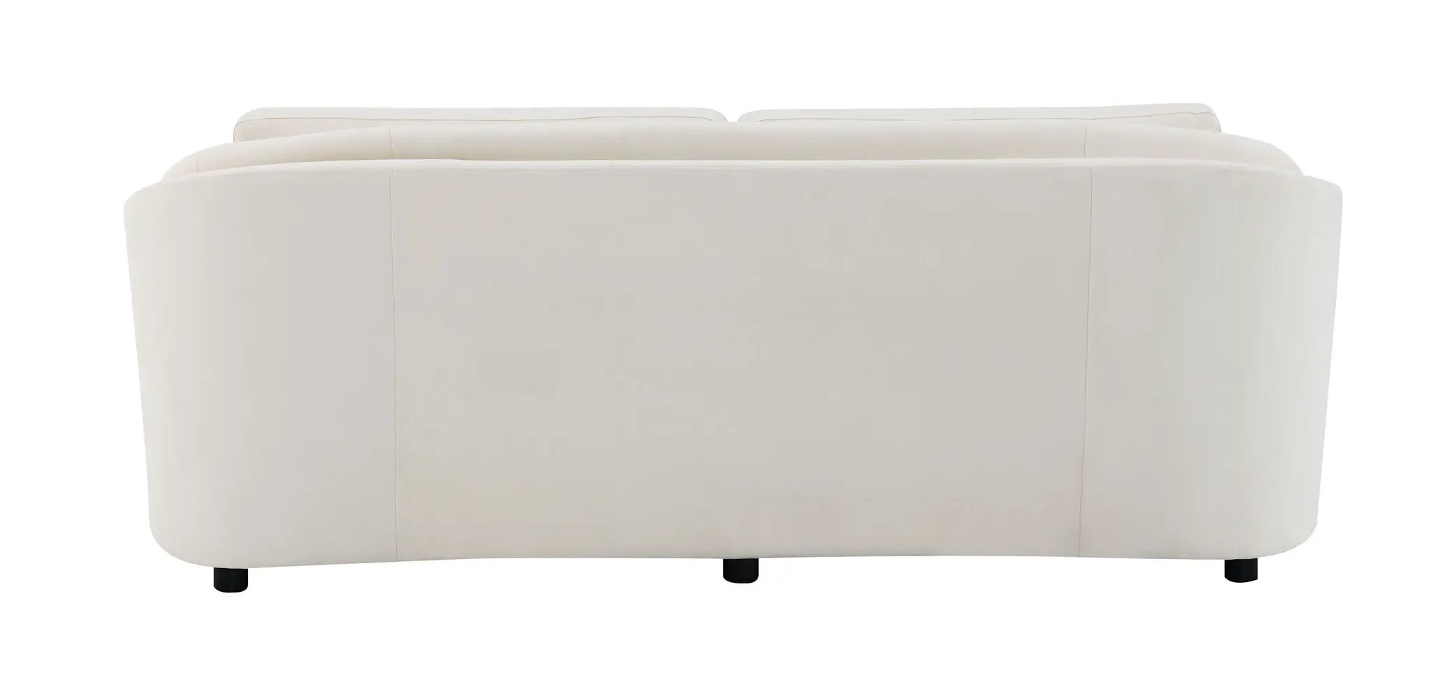 Mariko - Linen Sofa With 2 Toss Pillows - Beige by Unique Piece Furniture