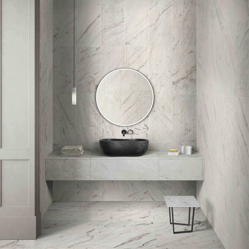 Bathroom Vessel Sink With Wavy Design by HouseOfZazla