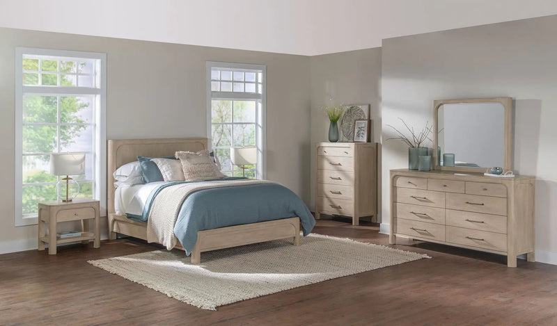 Solano 5-piece Eastern King Bedroom Set Weathered Mango by Unique Piece Furniture