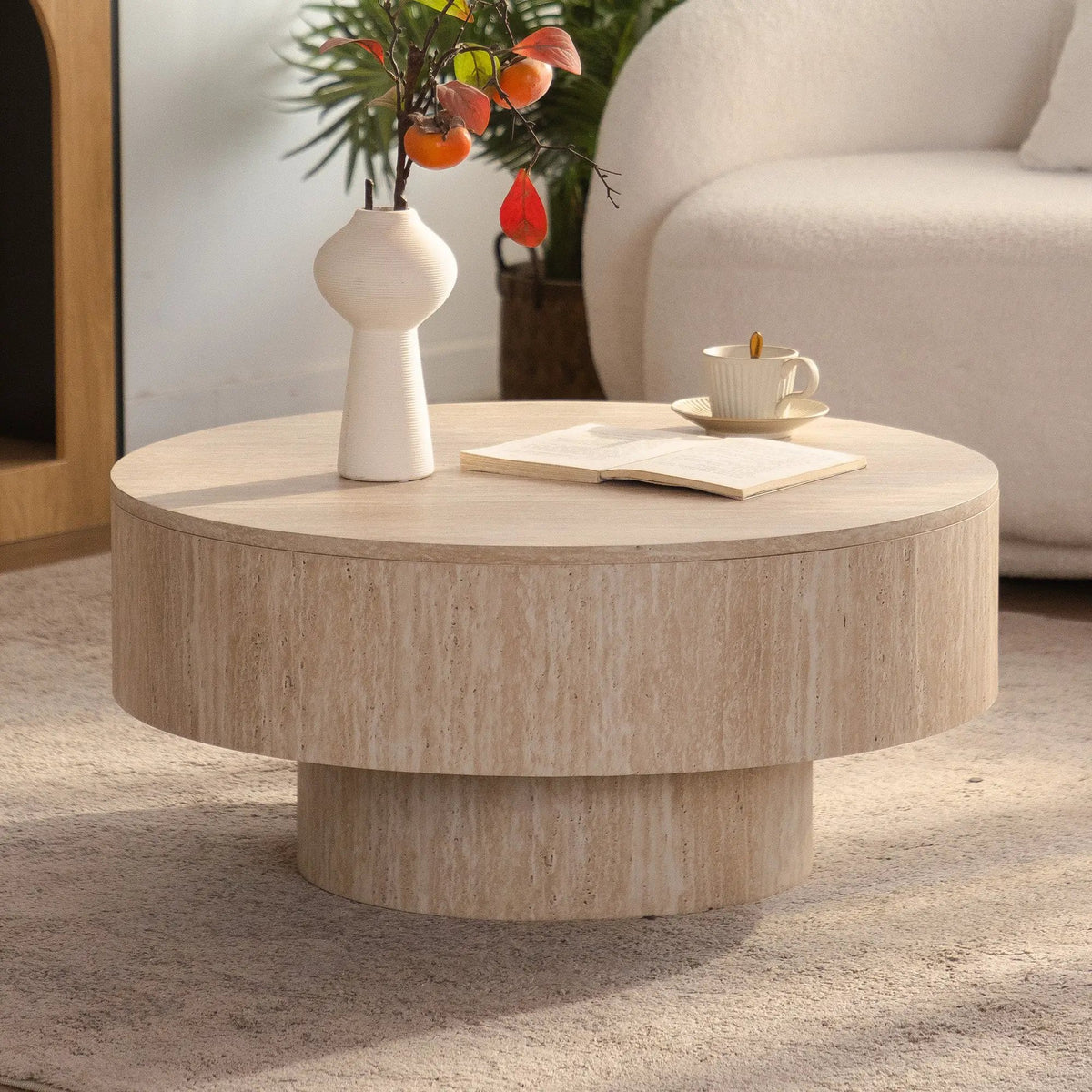 Travertine Table by HouseOfZazla