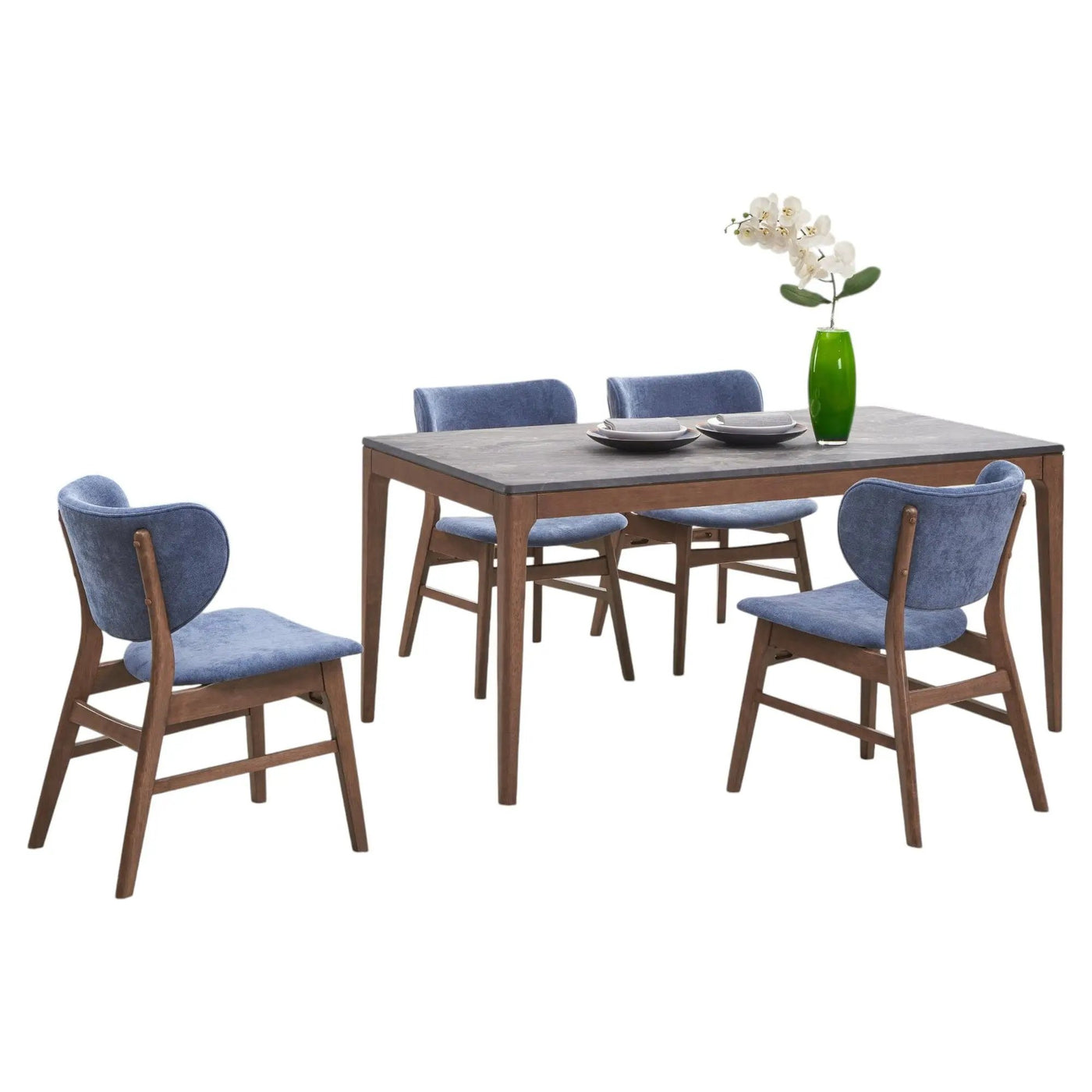 Bevis - 5 Piece Dining Set by HouseOfZazla