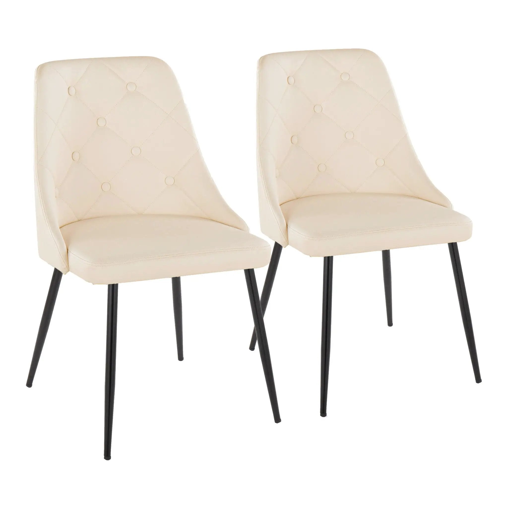Giovanni - Contemporary Elegant Design Dining Chair (Set of 2) by HouseOfZazla
