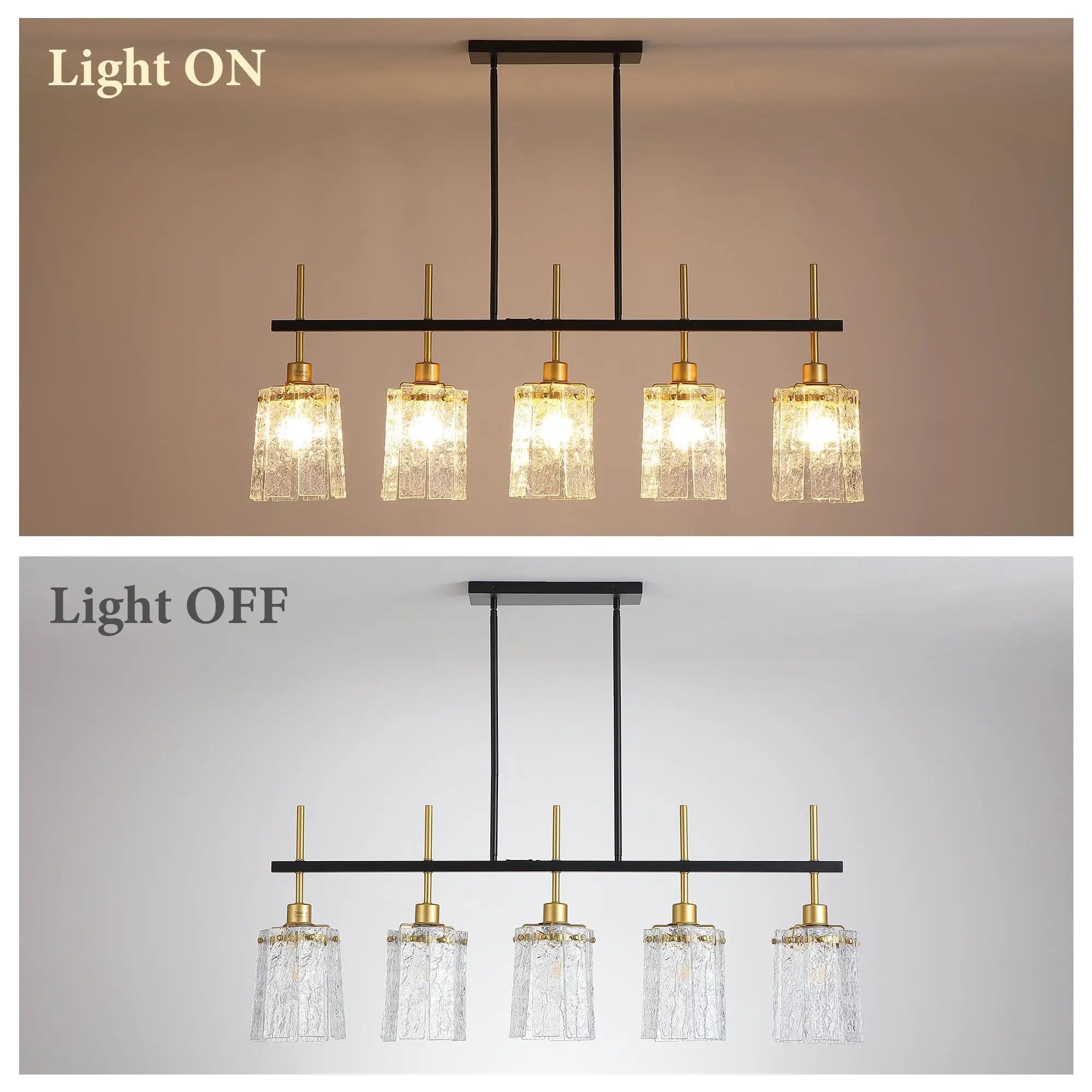 Modern Farmhouse 5-Light Dining Room Chandelier by HouseOfZazla