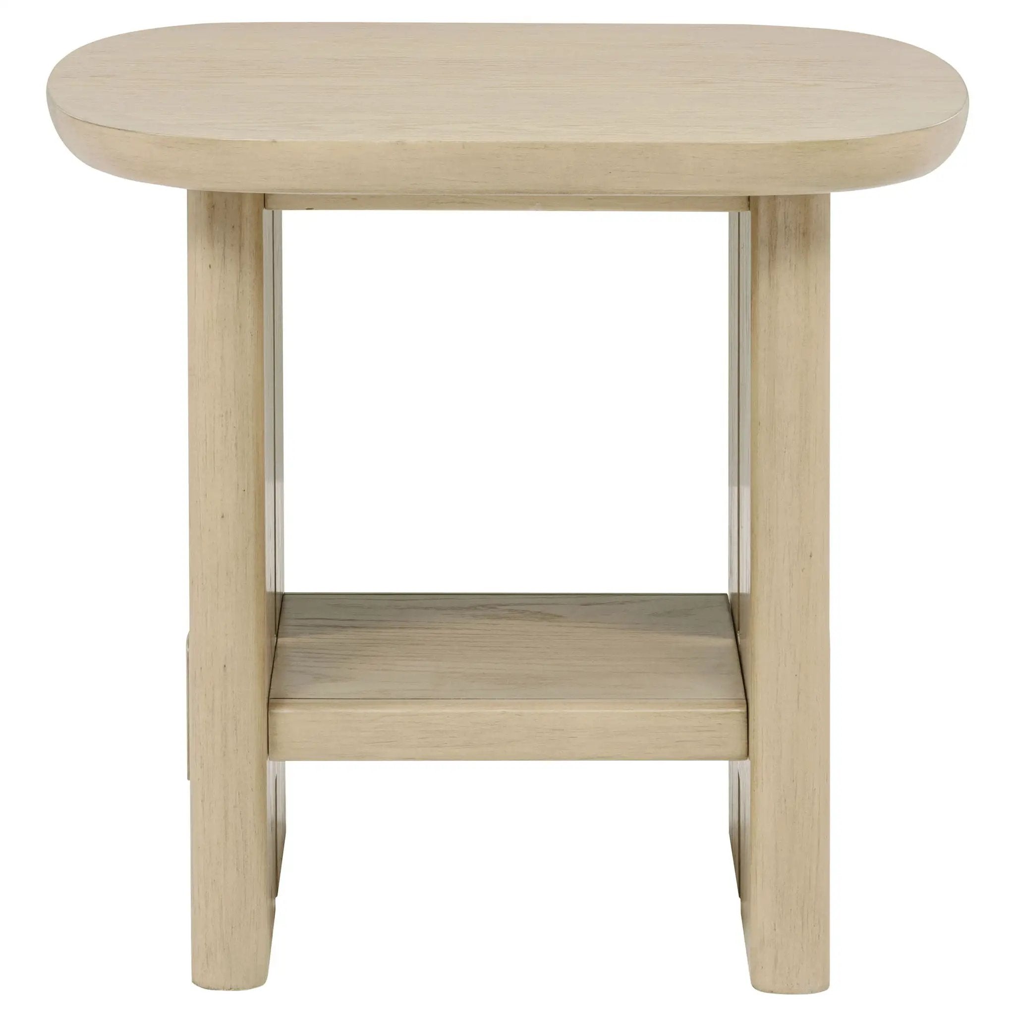 Kailani 3-piece Coastal Coffee and End Table Set Beige Oak by Unique Piece Furniture