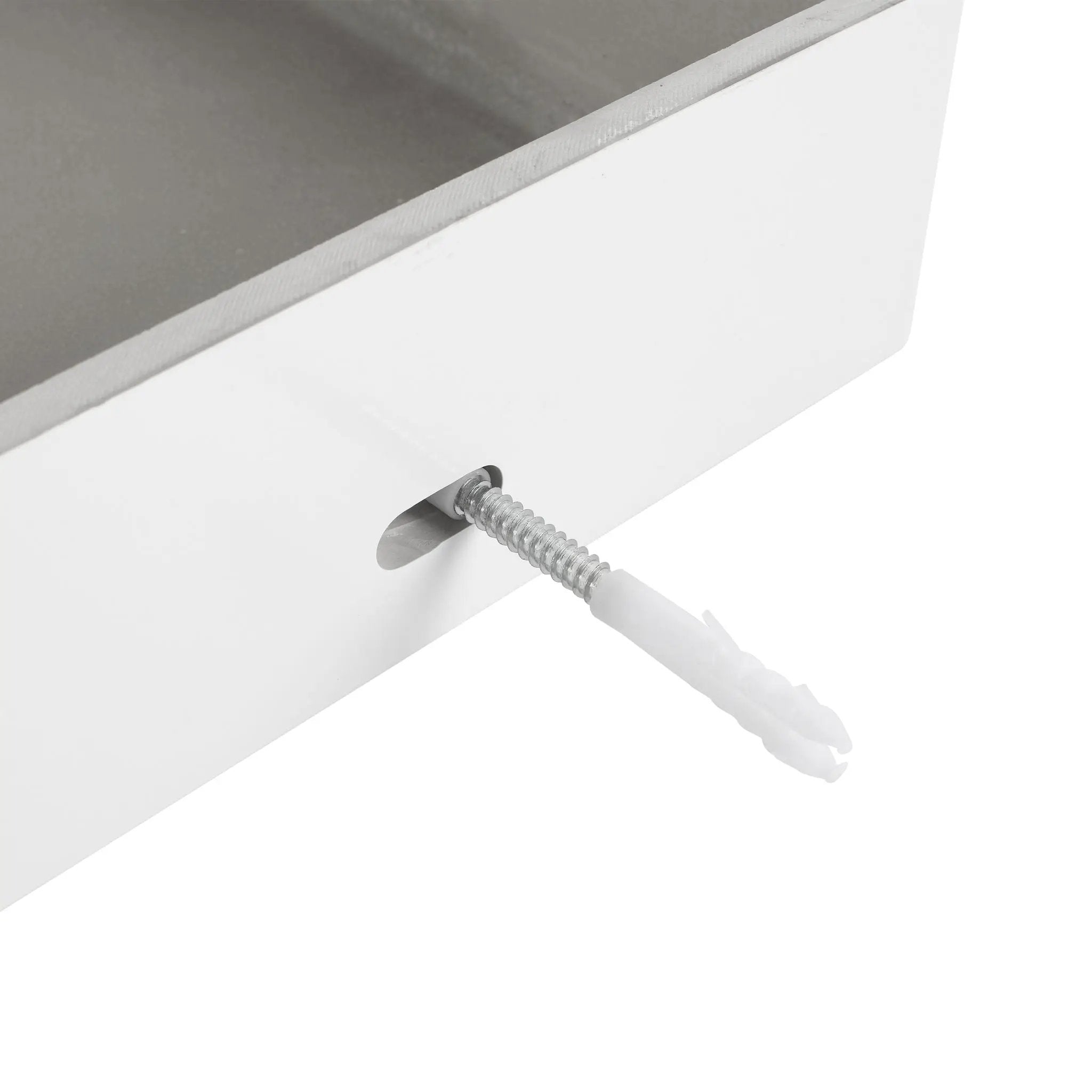 Modern Wall Mounted Bathroom Vanity With Resin Sink And Soft Close Drawer In Imitative - Imitative Oak by HouseOfZazla