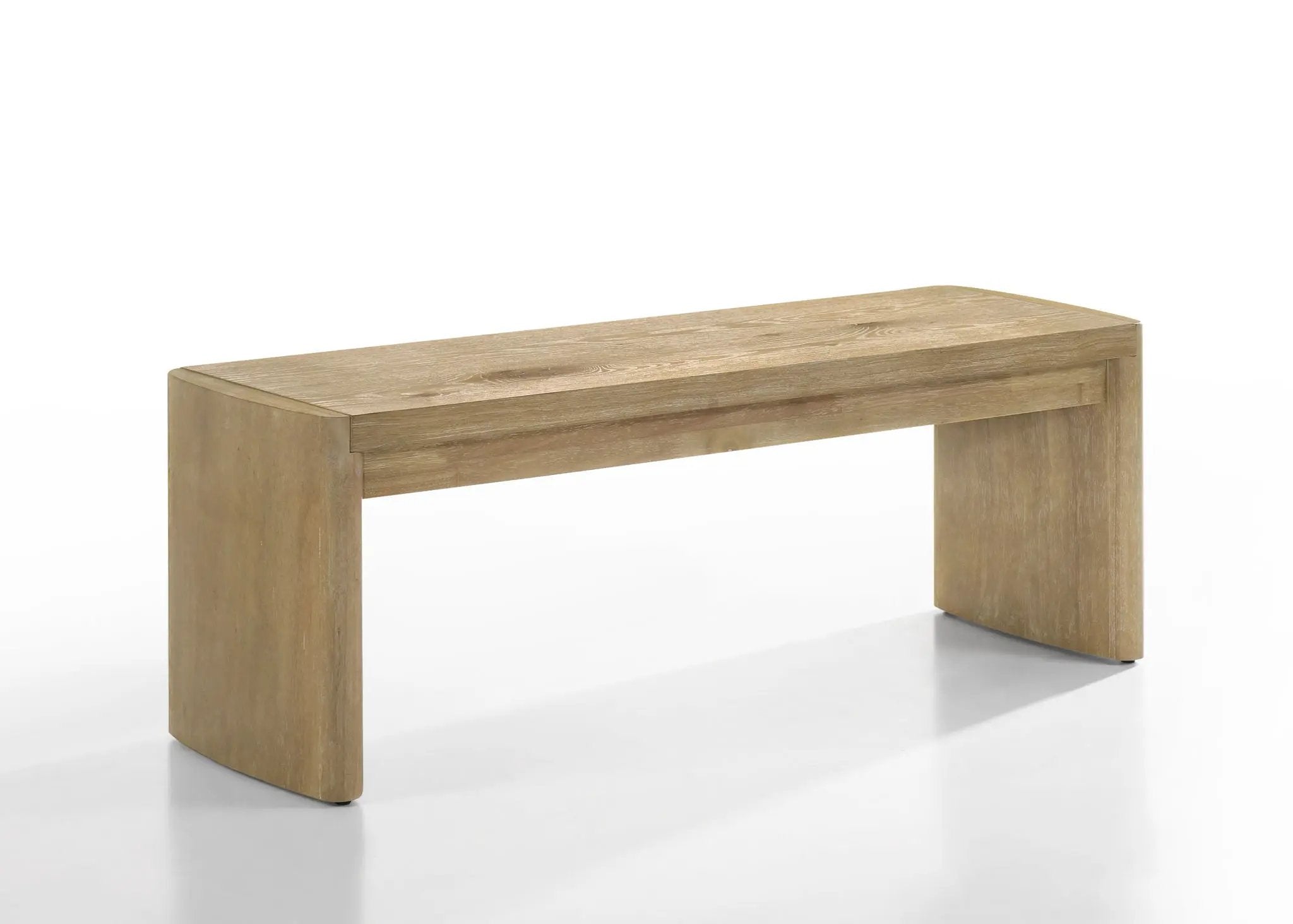 Magnus - Wide Dining Bench - Wooden Oak by Unique Piece Furniture