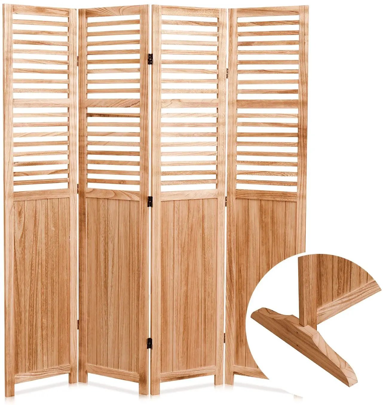 Expertly Designed Panel Folding Room Divider by Unique Piece Furniture