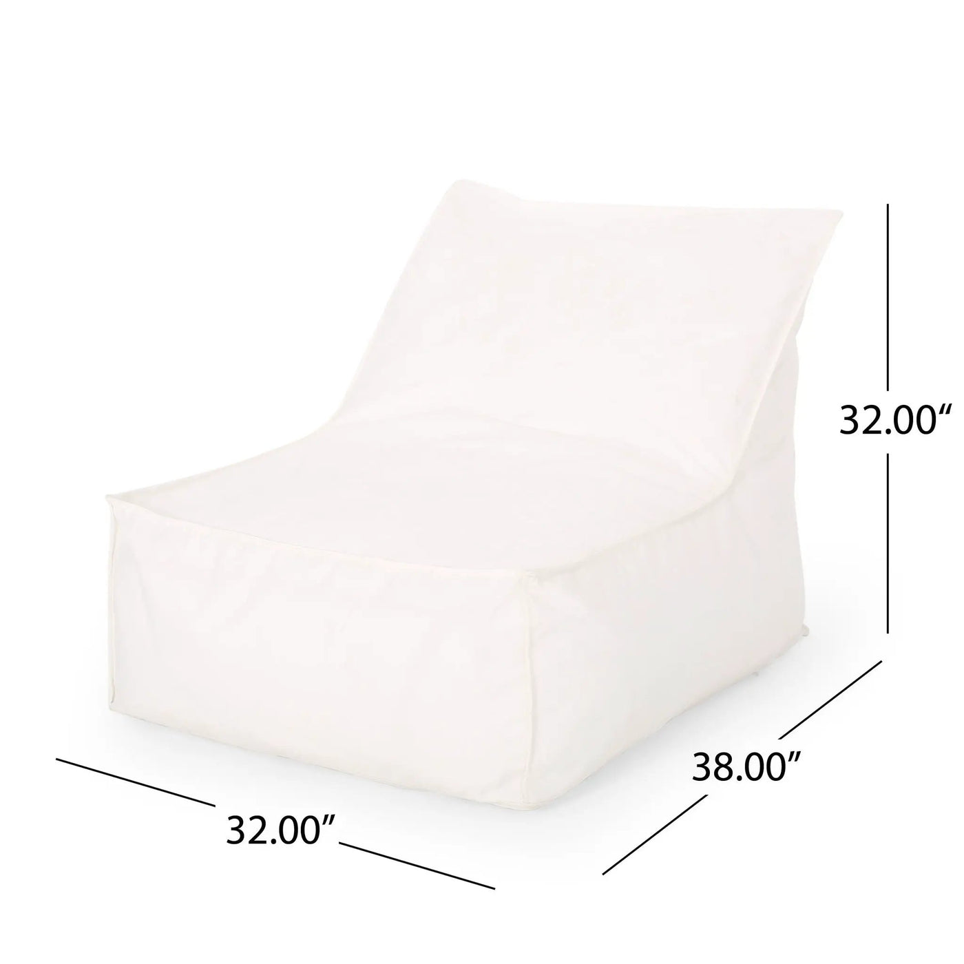 Ettie - Water Resistant Fabric Bean Bag Chair by HouseOfZazla