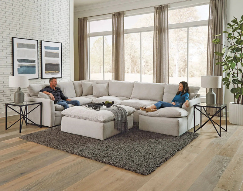 Harper - Sectional With Cocktail Ottoman by Unique Piece Furniture