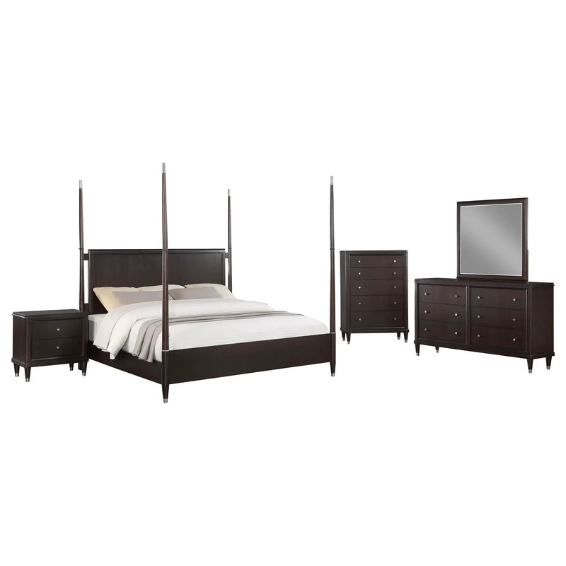 Emberlyn 5-piece Queen Bedroom Set Brown by Unique Piece Furniture