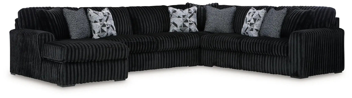 Midnight-Madness - Sectional Set by Unique Piece Furniture