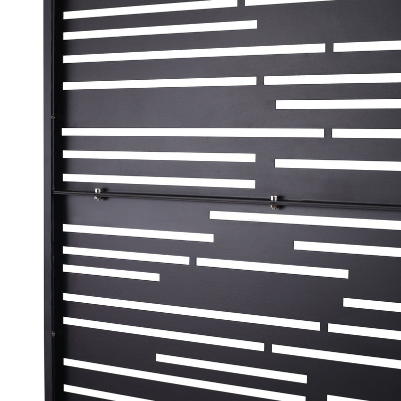 Outdoor & Indoor Freestanding Metal Privacy Screen by HouseOfZazla