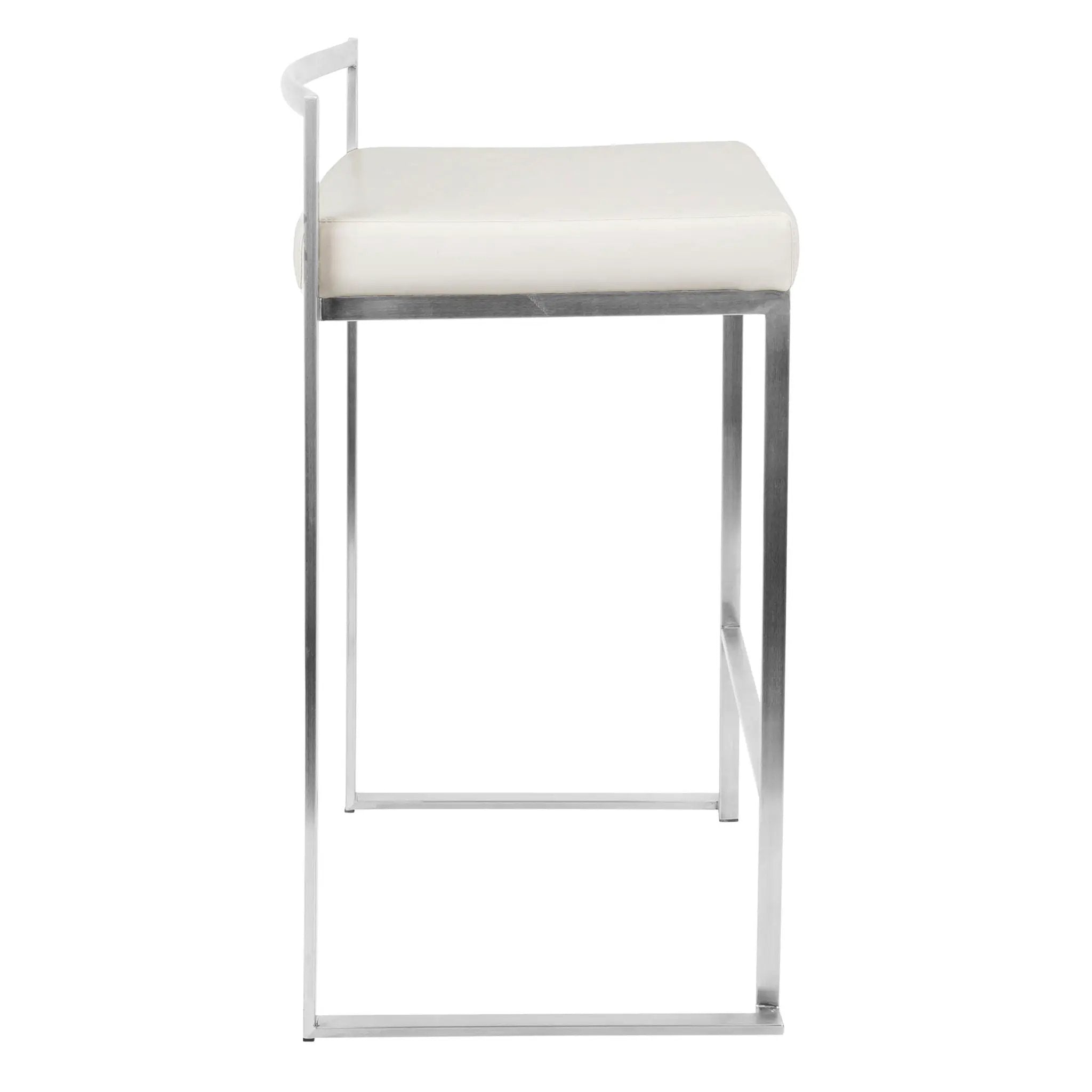 Fuji - Contemporary, Stackable Elegant Counter Stool (Set of 2) by Unique Piece Furniture