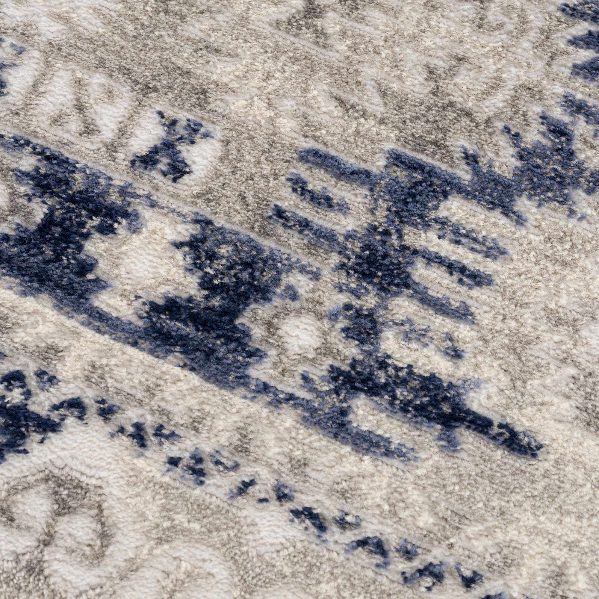Bindi Navy Area Rug by Hauteloom