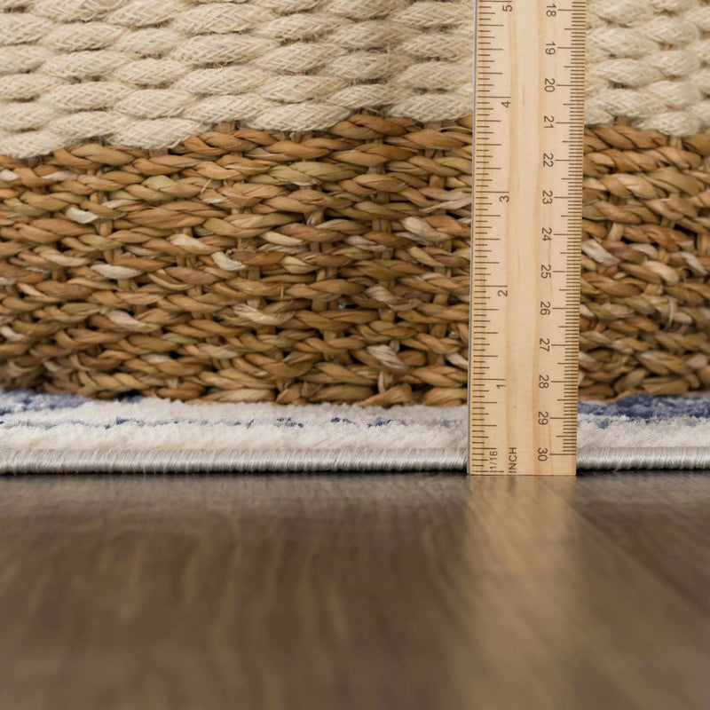 Bindi Navy Area Rug by Hauteloom