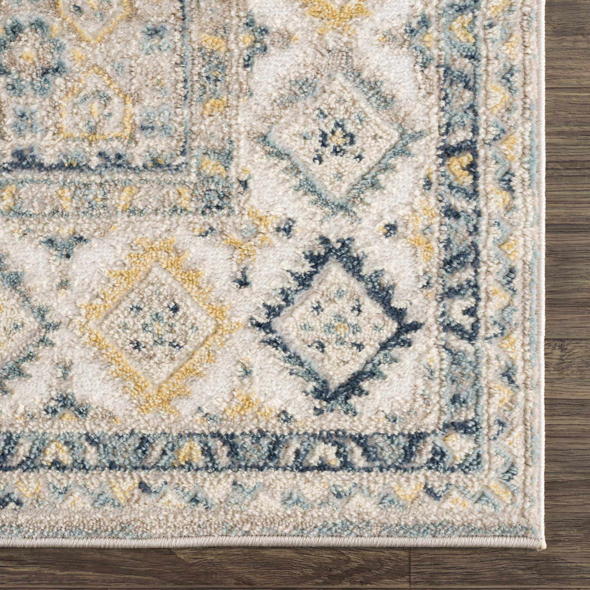 Brend Blue Medallion Area Rug - Clearance, photo 8 of 14
