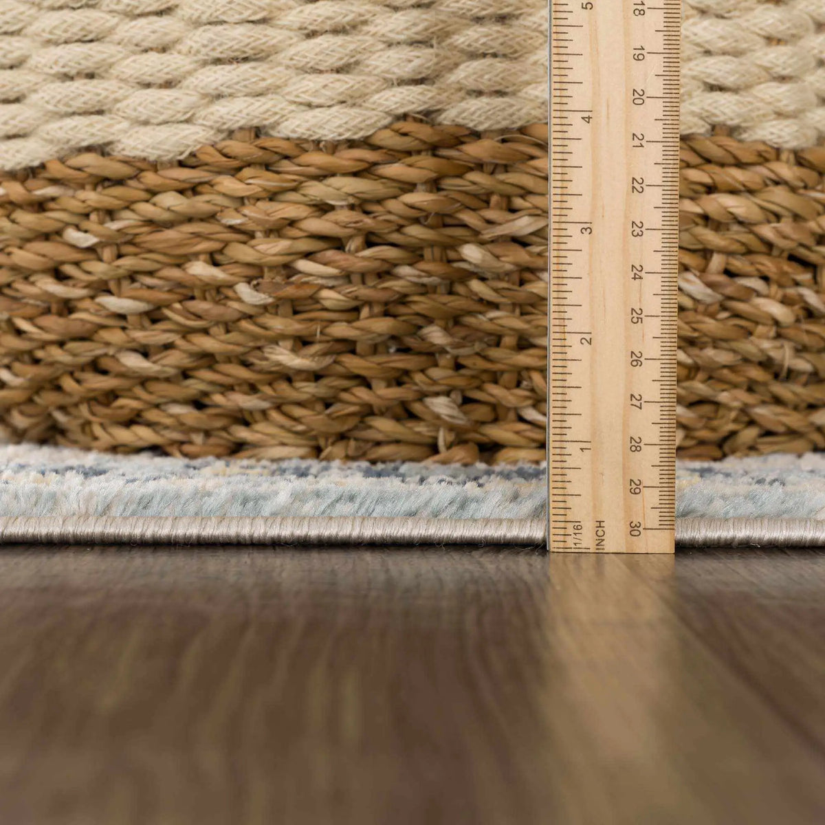 Brend Blue Medallion Area Rug, photo 9 of 14