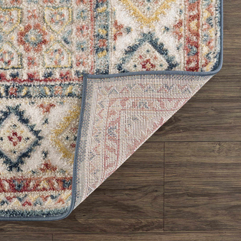Brend Rust Medallion Area Rug by Hauteloom