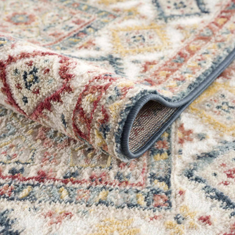 Brend Rust Medallion Area Rug by Hauteloom