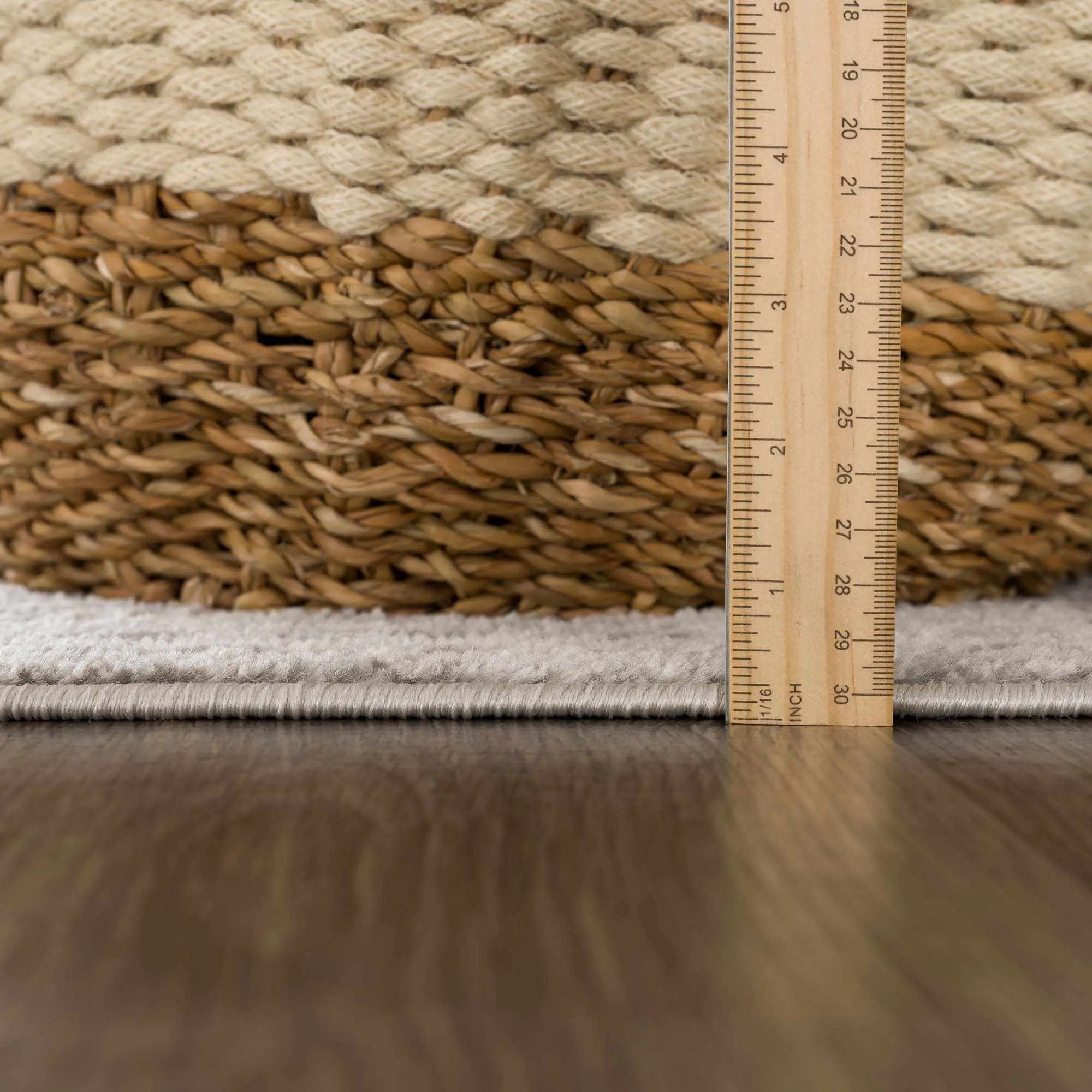 Brend Taupe Medallion Area Rug by Hauteloom