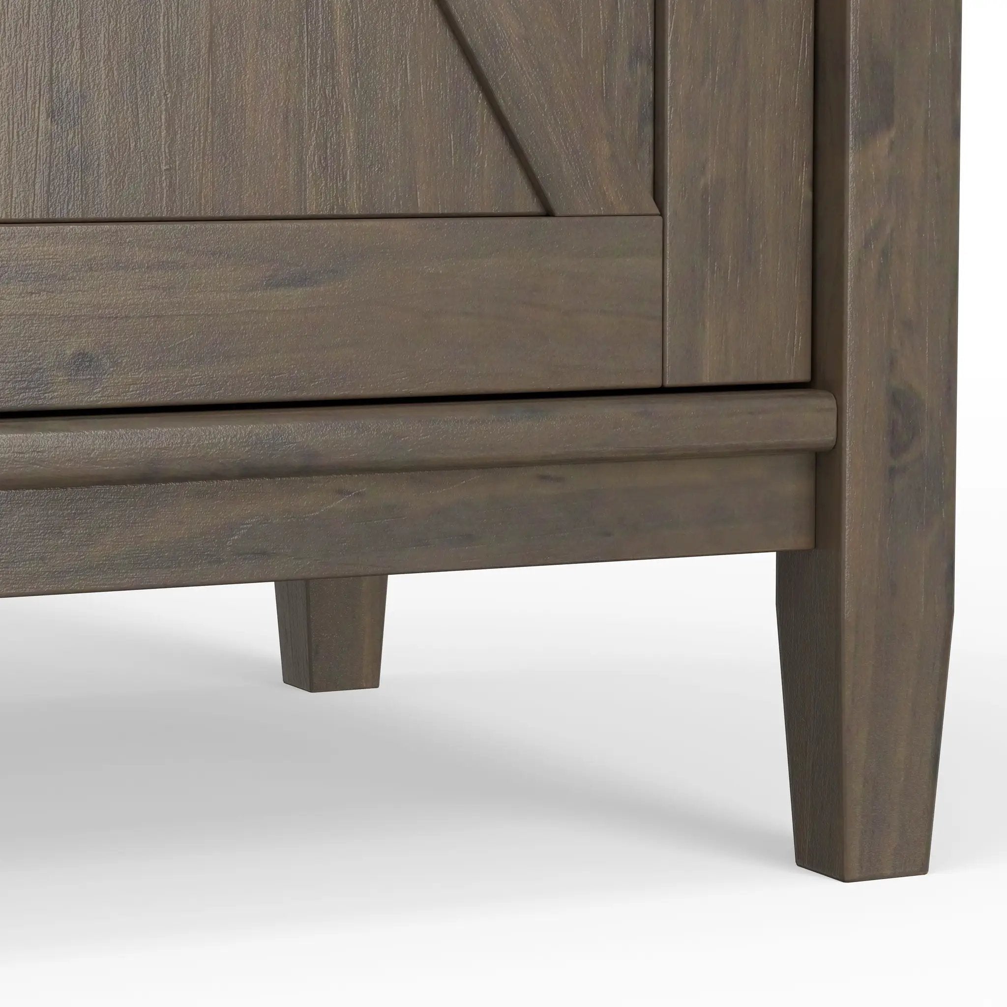Ela - Wide Storage Cabinet - Smoky Brown by Unique Piece Furniture