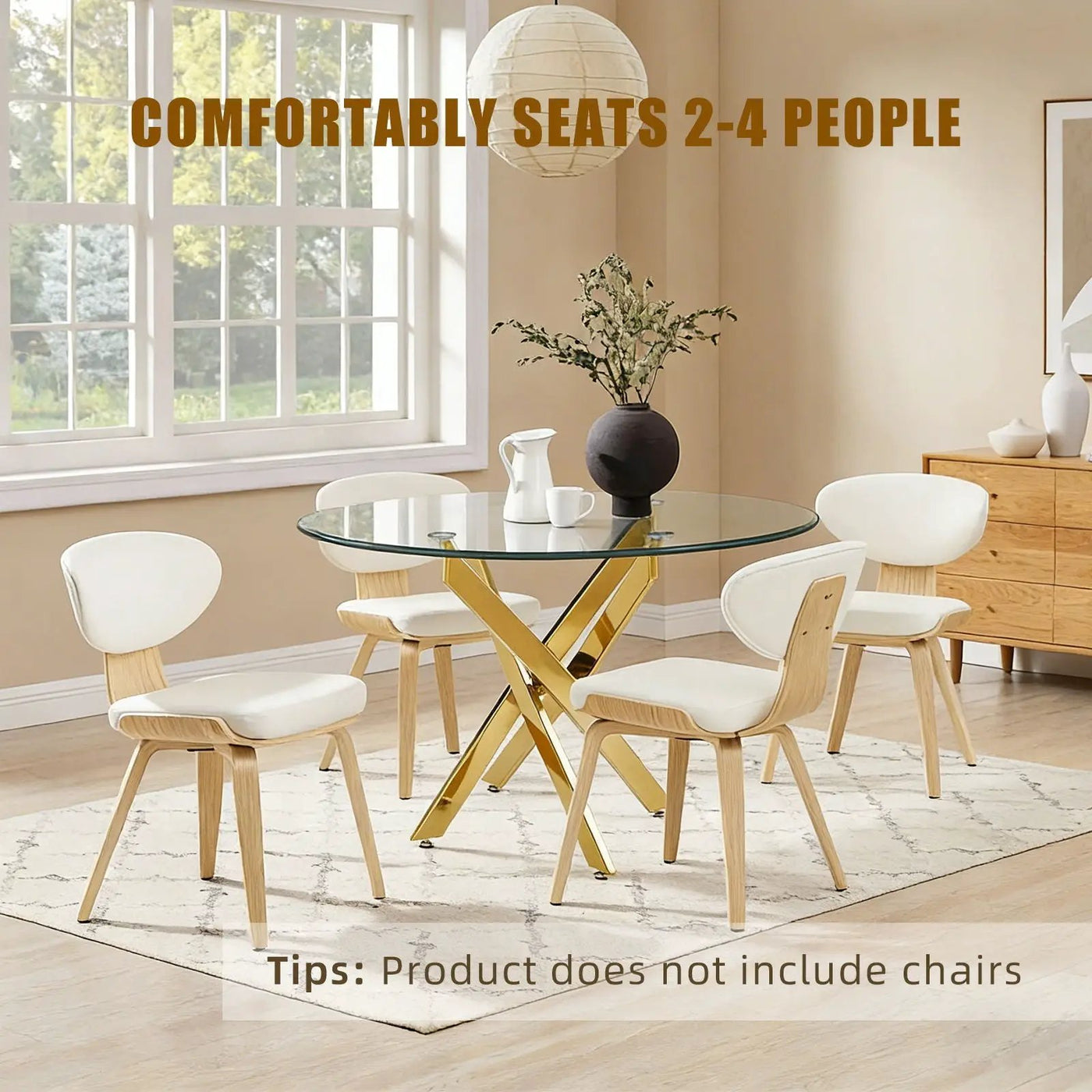 Modern Round Table For Dining Room by HouseOfZazla