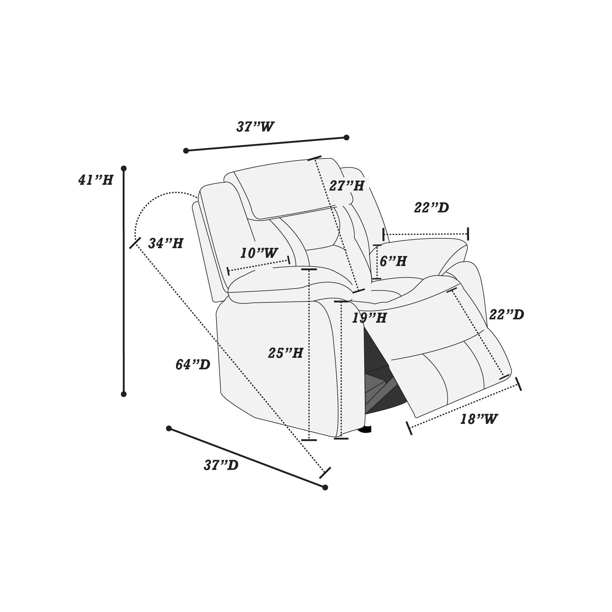 Living Room Set With Pillow Armrest And Tufted Backrest by HouseOfZazla