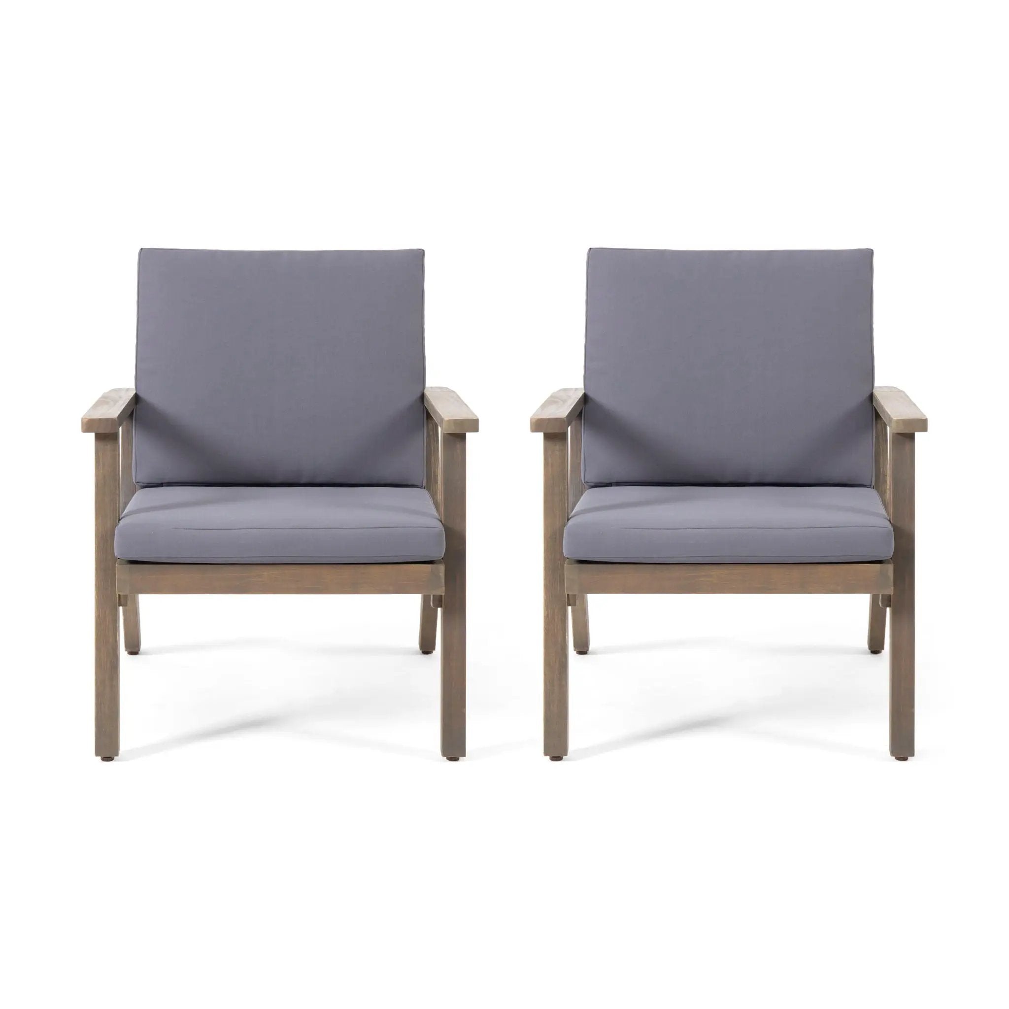 Outdoor Club Chair With Cushion by HouseOfZazla