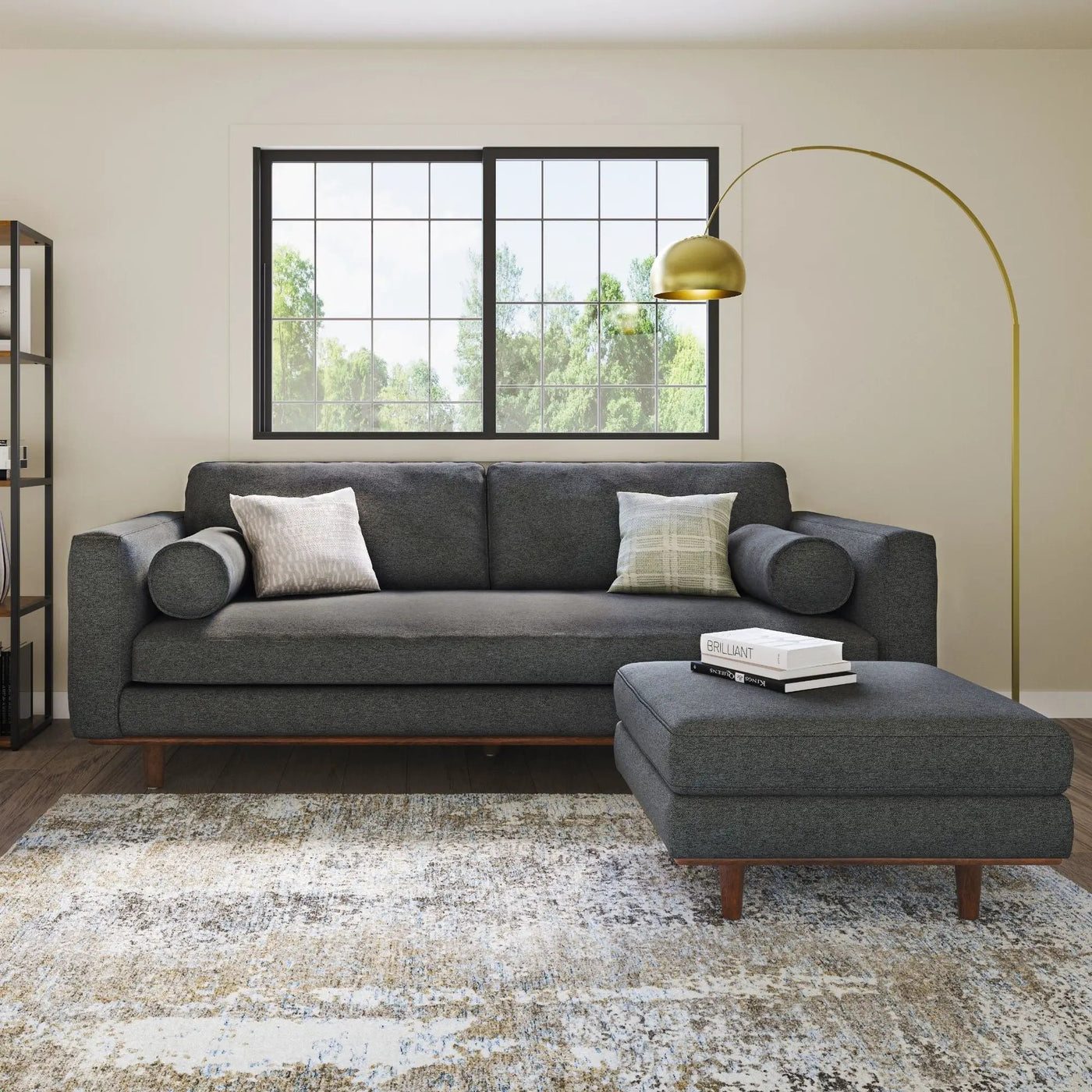 Morrison - Sofa And Ottoman Set by Unique Piece Furniture