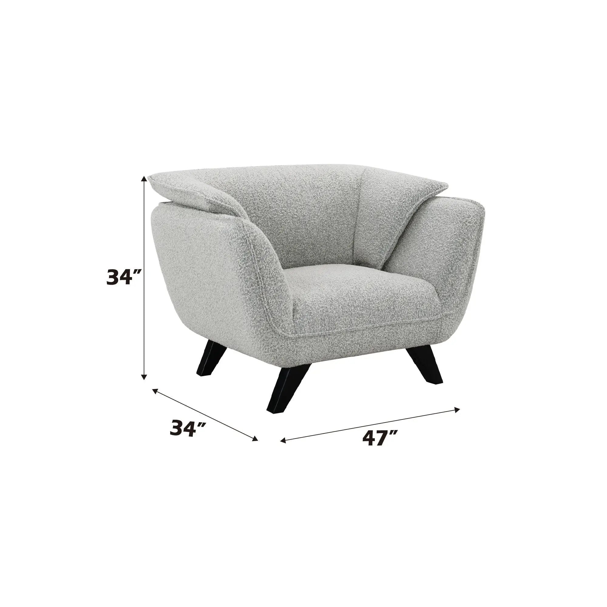 Nayeli - Boucle Chair by Unique Piece Furniture