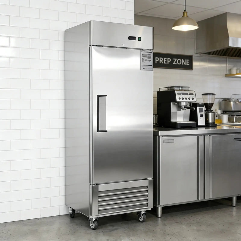 27" Commercial Refrigerator with Solid Door by HouseOfZazla
