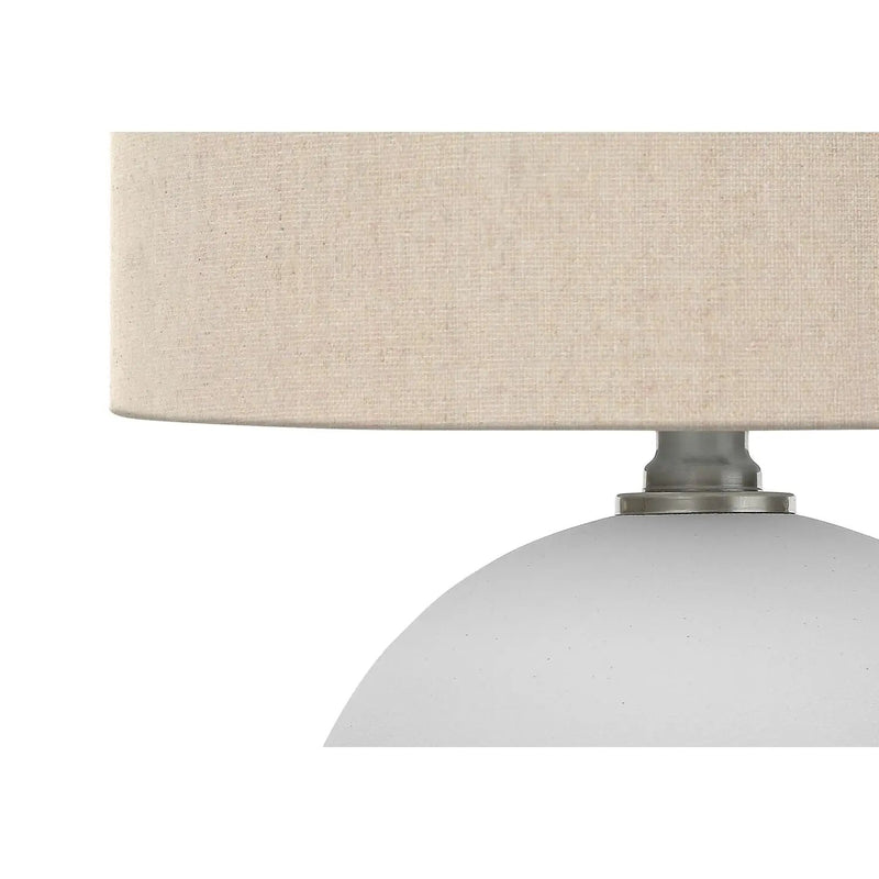 Contemporary Lighting, Table Lamp, Resin, Ceramic - Cream by Unique Piece Furniture