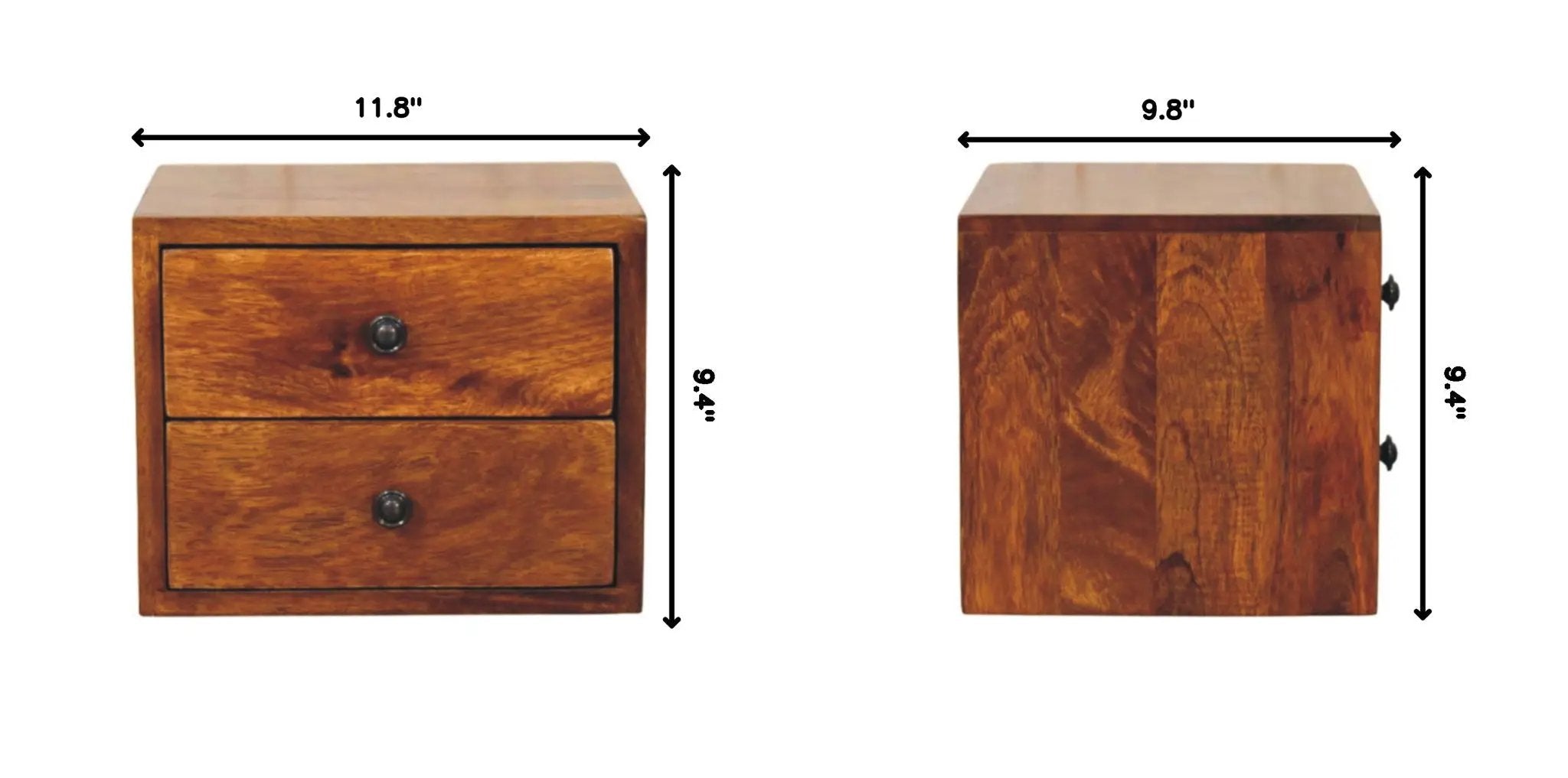 Solis - 1 Drawer Wall Mounted Nightstand by HouseOfZazla