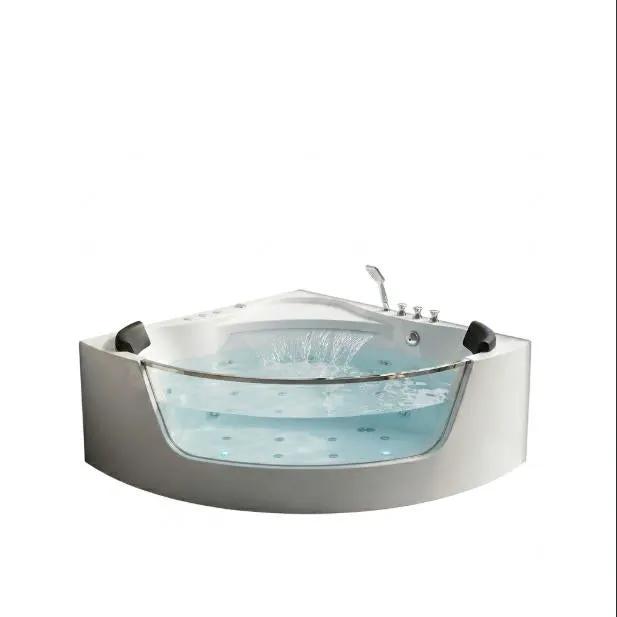 59" Corner Whirlpool Bathtub for 2-Person by HouseOfZazla