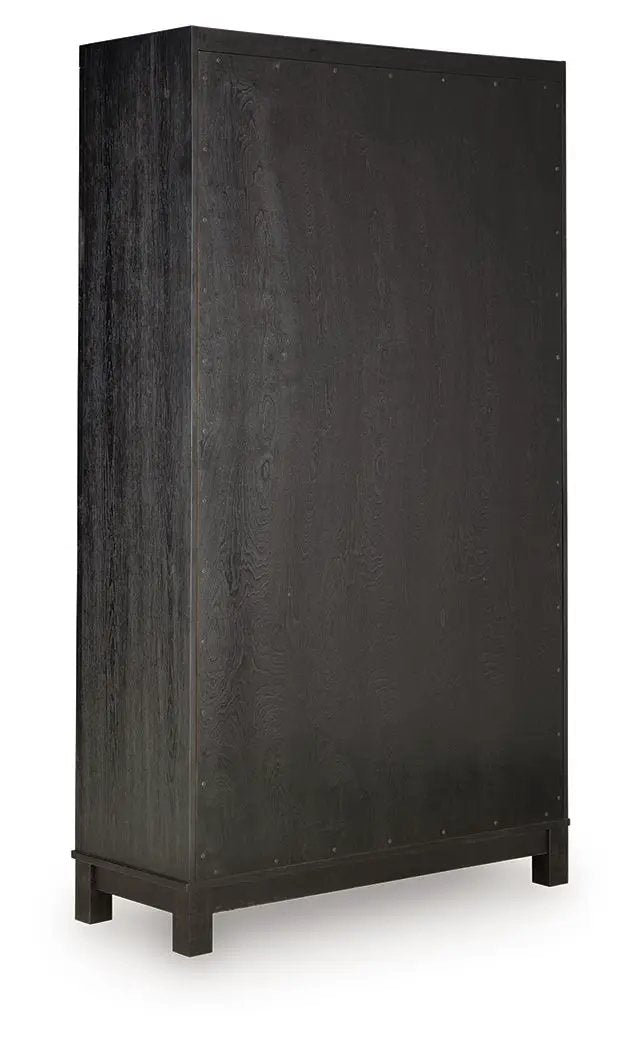 Christop - Accent Cabinet - Black / Brown by Unique Piece Furniture
