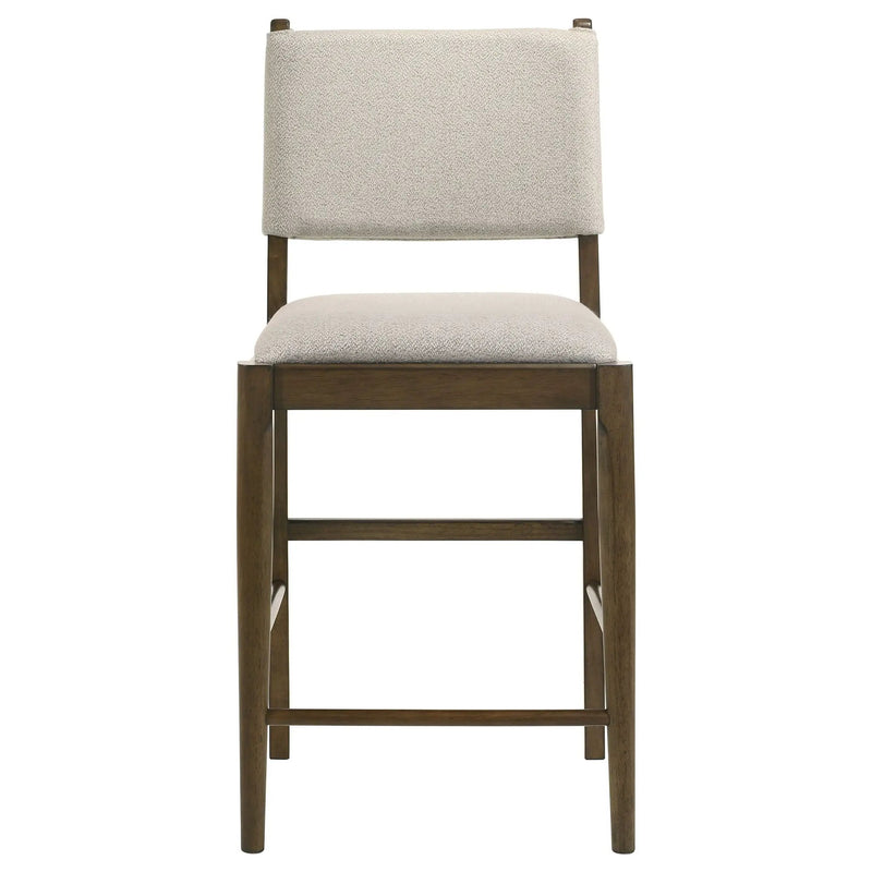 Crispin - Upholstered Counter Side Chair (Set of 2) - Brown