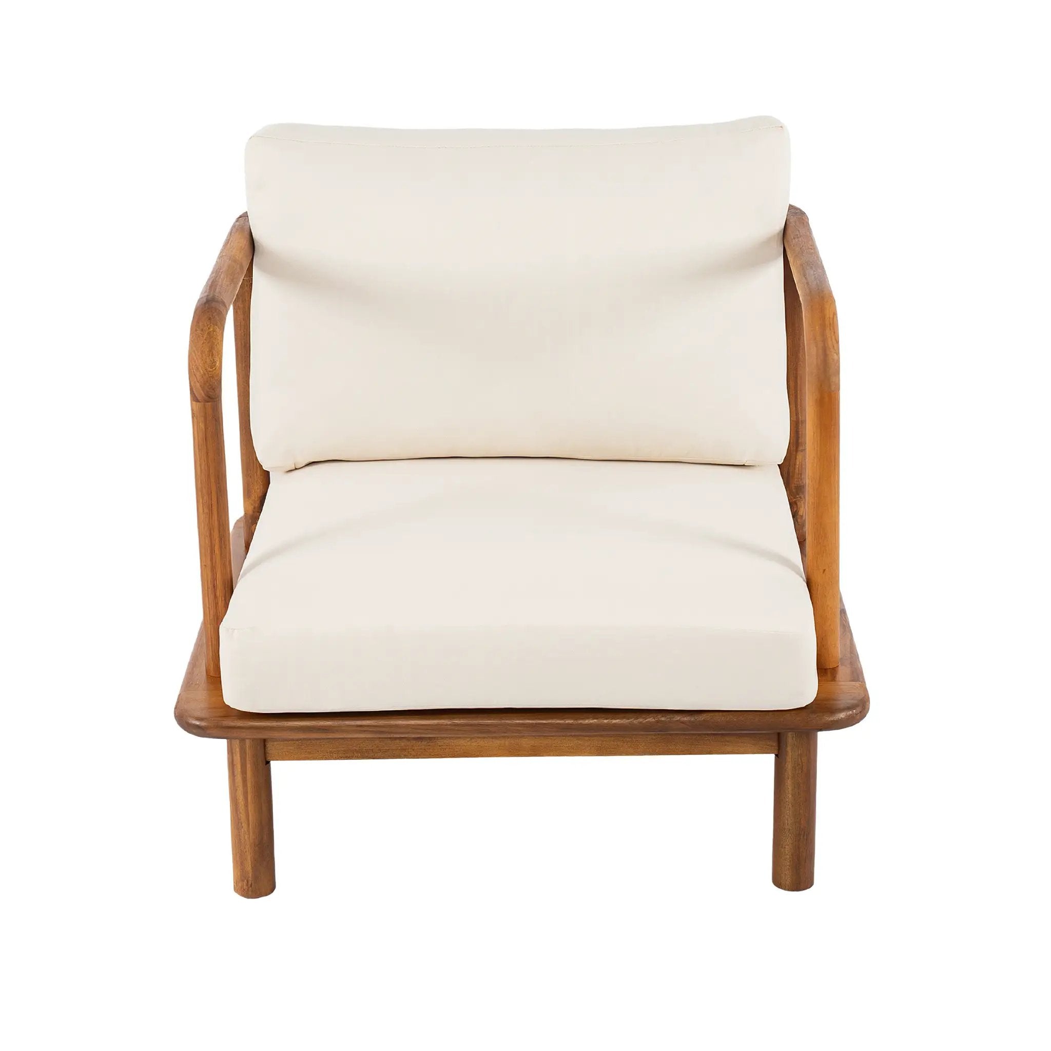 Canape Acacia Club Chair with Water-Repellent Cushion by HouseOfZazla
