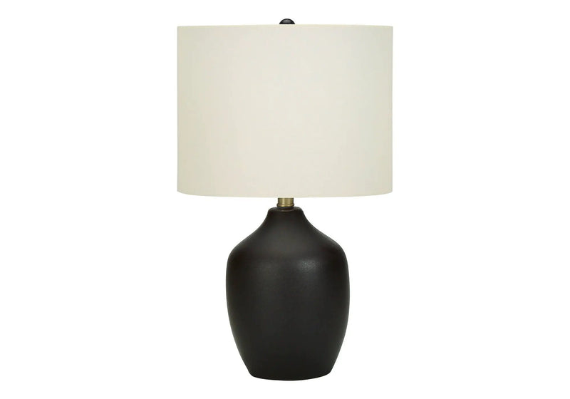 Lighting, Table Lamp, Ceramic, Transitional - Black / Cream by Unique Piece Furniture
