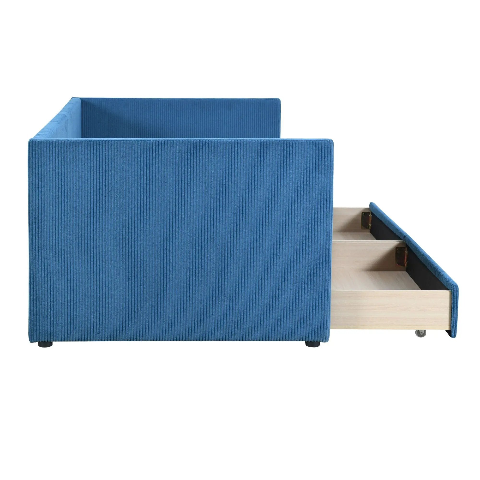 Daybed With Two Drawers And Wood Slat by Unique Piece Furniture