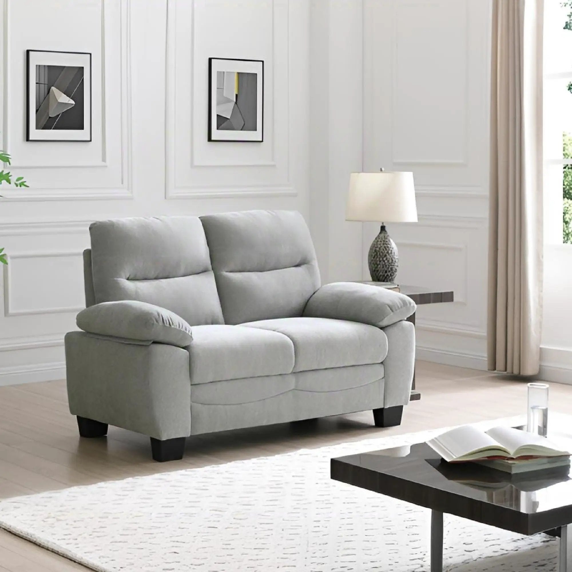 Summerton - Loveseat With Pillow Top Arms And Removable Back by Unique Piece Furniture