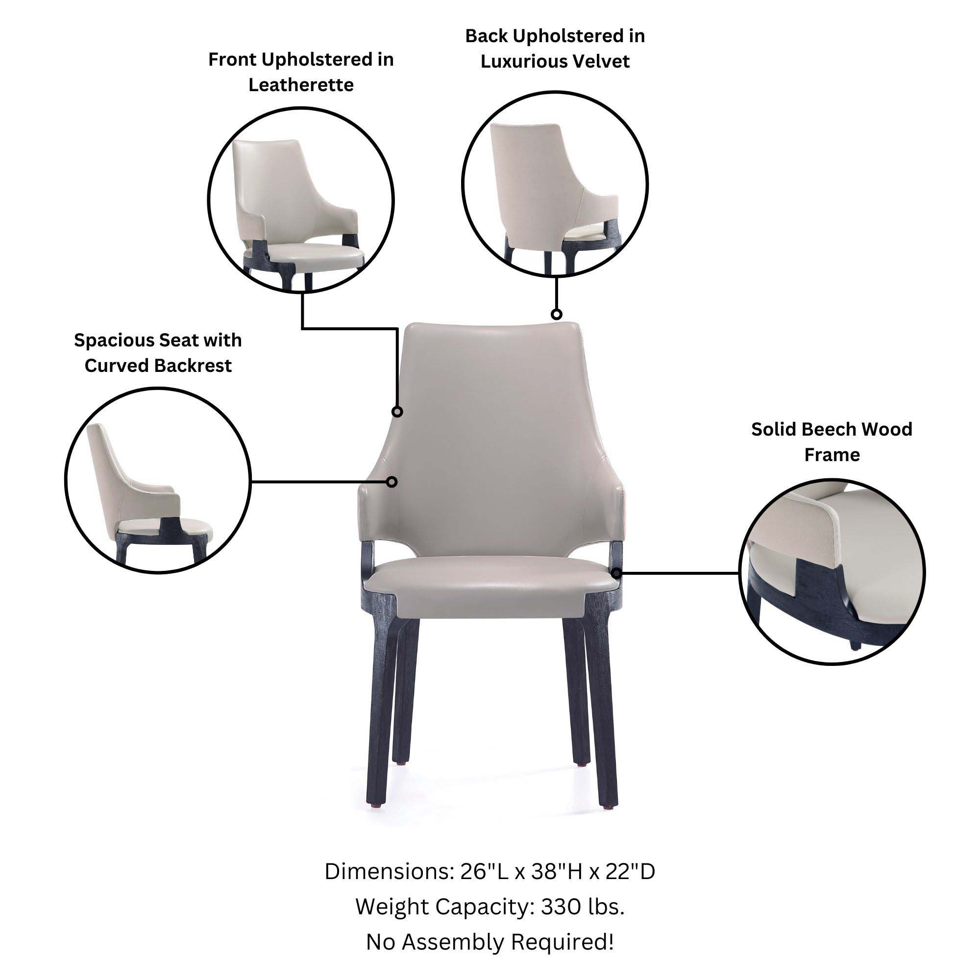 Kara - Dining Chair by HouseOfZazla
