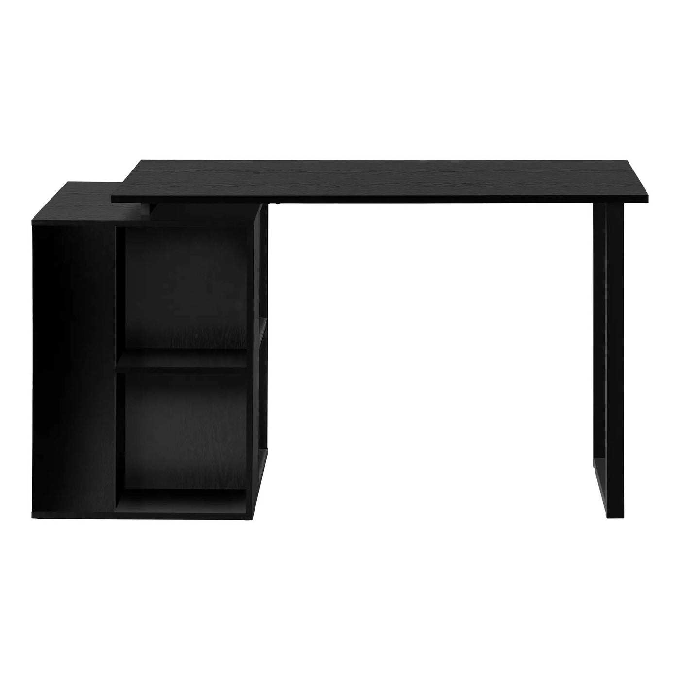 Computer Desk, Home Office, Left, Right Set-Up, Storage Shelves, Work, Laptop, Contemporary, Modern by Unique Piece Furniture