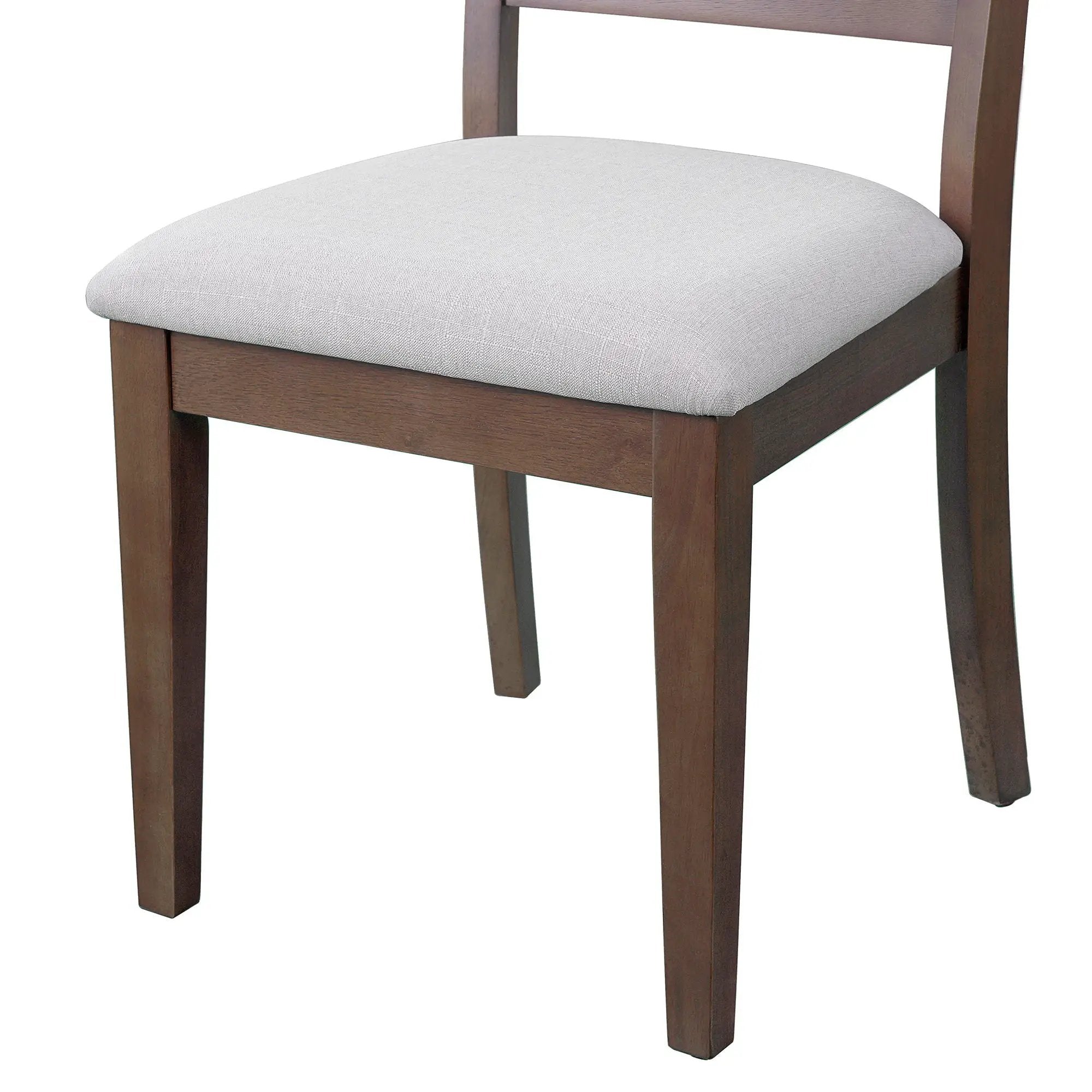 Upholstered Armless Chairs With High Ladder Back by HouseOfZazla