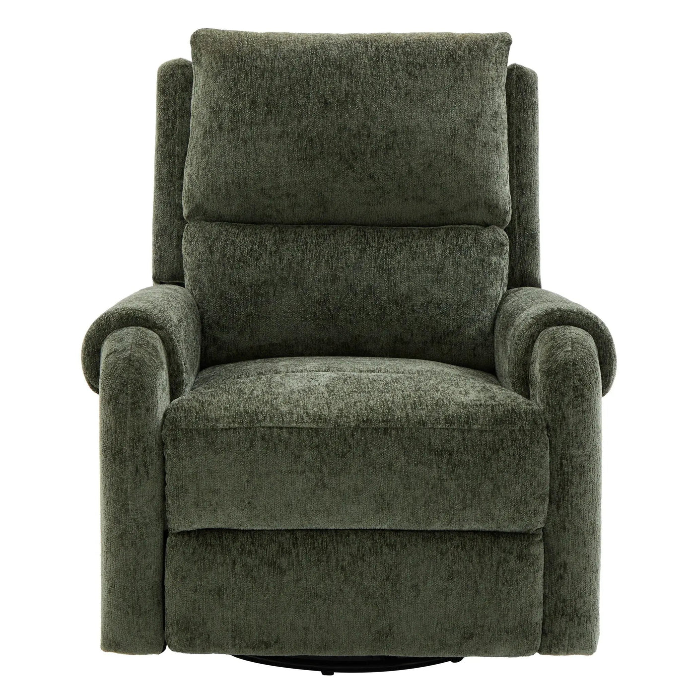 Manual Recliner Massage Chair With Swivel Rocker, 8 Massage Modes, Side Storage Pocket by HouseOfZazla