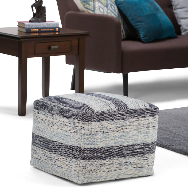 Clay - Square Pouf, Upholstered by Unique Piece Furniture