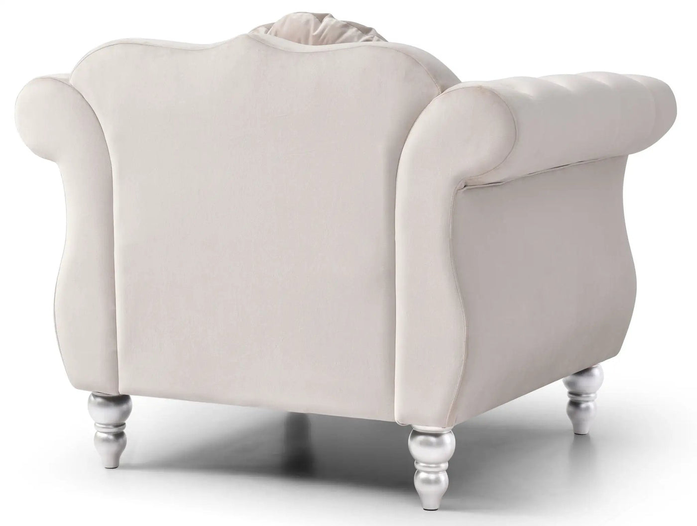 Chic Transitional Flared Arm Chair by HouseOfZazla