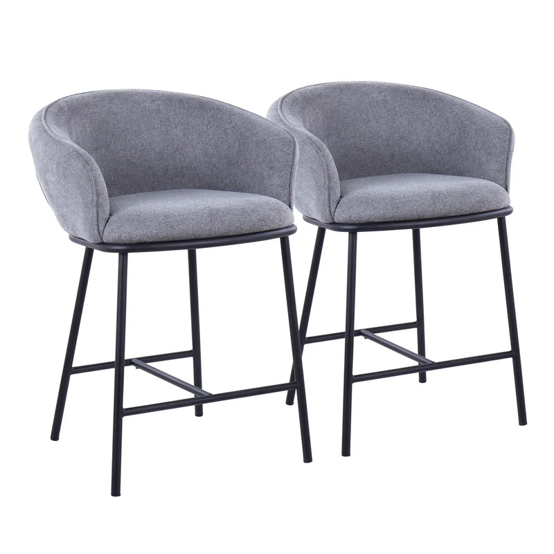Ashland - Contemporary Counter Stool (Set of 2) by HouseOfZazla